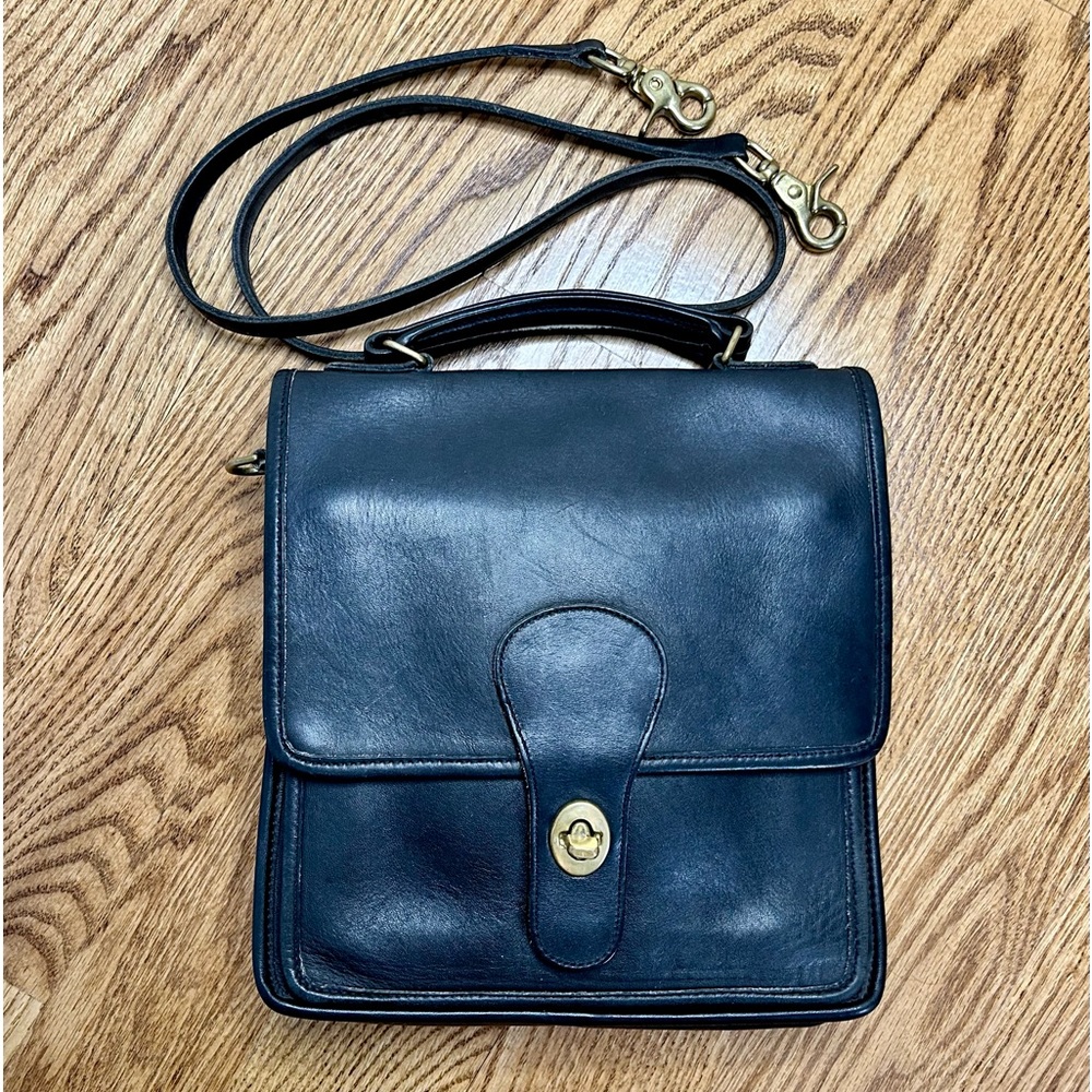 FINAL DISCOUNT* Coach Vintage Top Handle Leather Station Bag - Picture 4 of 13